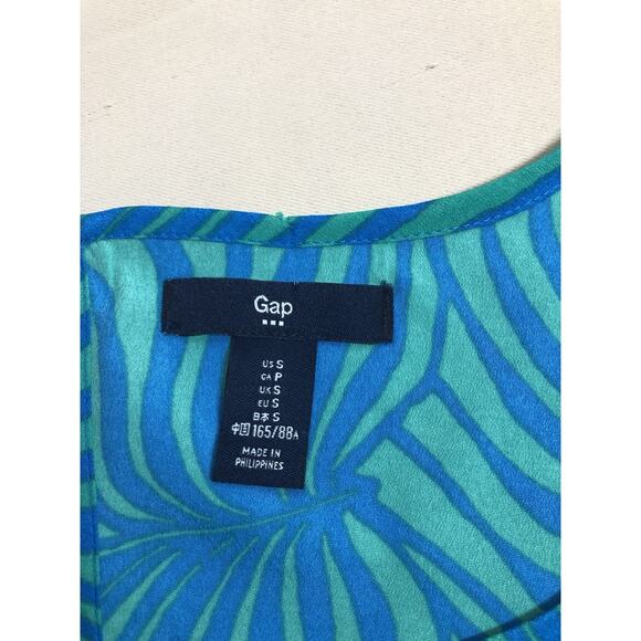 Gap Cutout Dress SM Cap Sleeve Boho Vacation Clueless Preppy Pocket Pullover - Picture 7 of 10